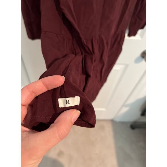 Hurley Juniors’ Cabo Cutout Drop-Waist Dress – Size Medium - Picture 5 of 5